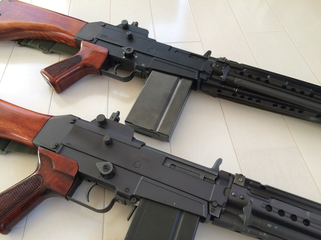 HobbyFix / 豊和64式小銃 と TOP / 豊和64式小銃 の握把の太さの違いを 